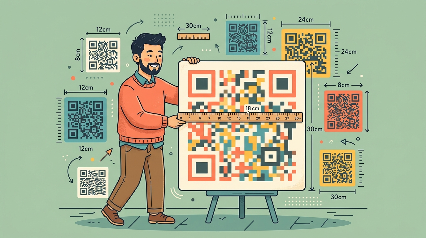 QR Code Size: Minimum, Maximum & By Use Case (2026)