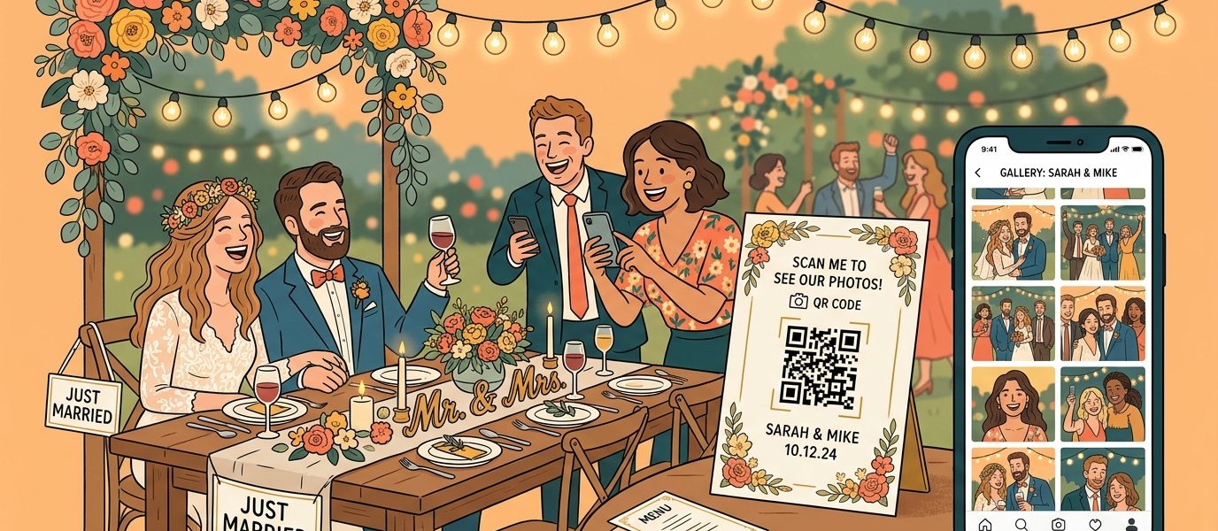 Wedding QR Codes: Photos, RSVP, and Everything In Between