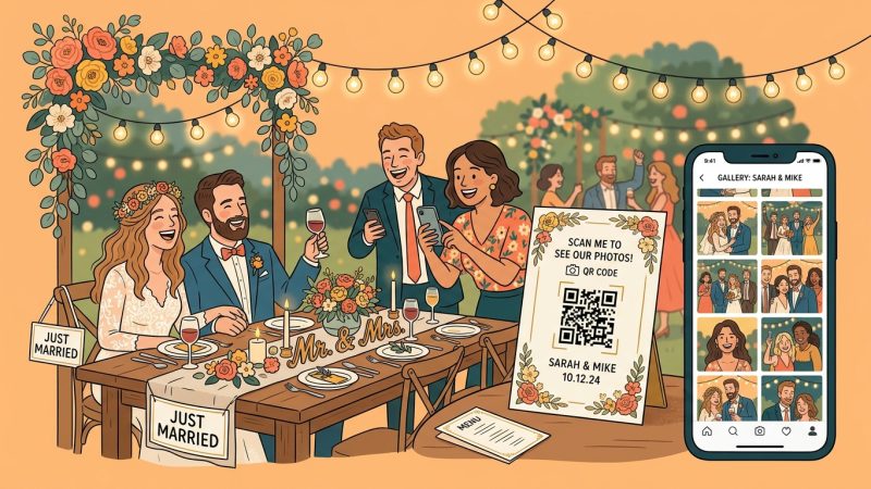 Wedding QR Codes: Photos, RSVP, and Everything In Between
