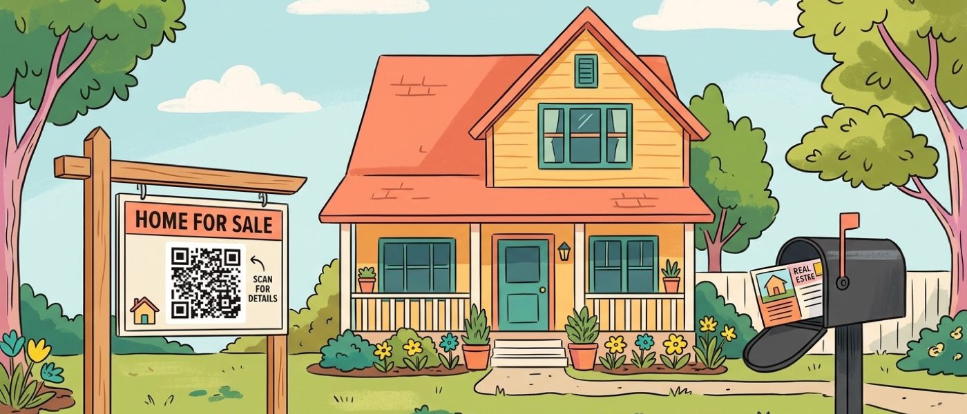 QR Codes on Real Estate Signs and Postcards: A Field Guide for Agents
